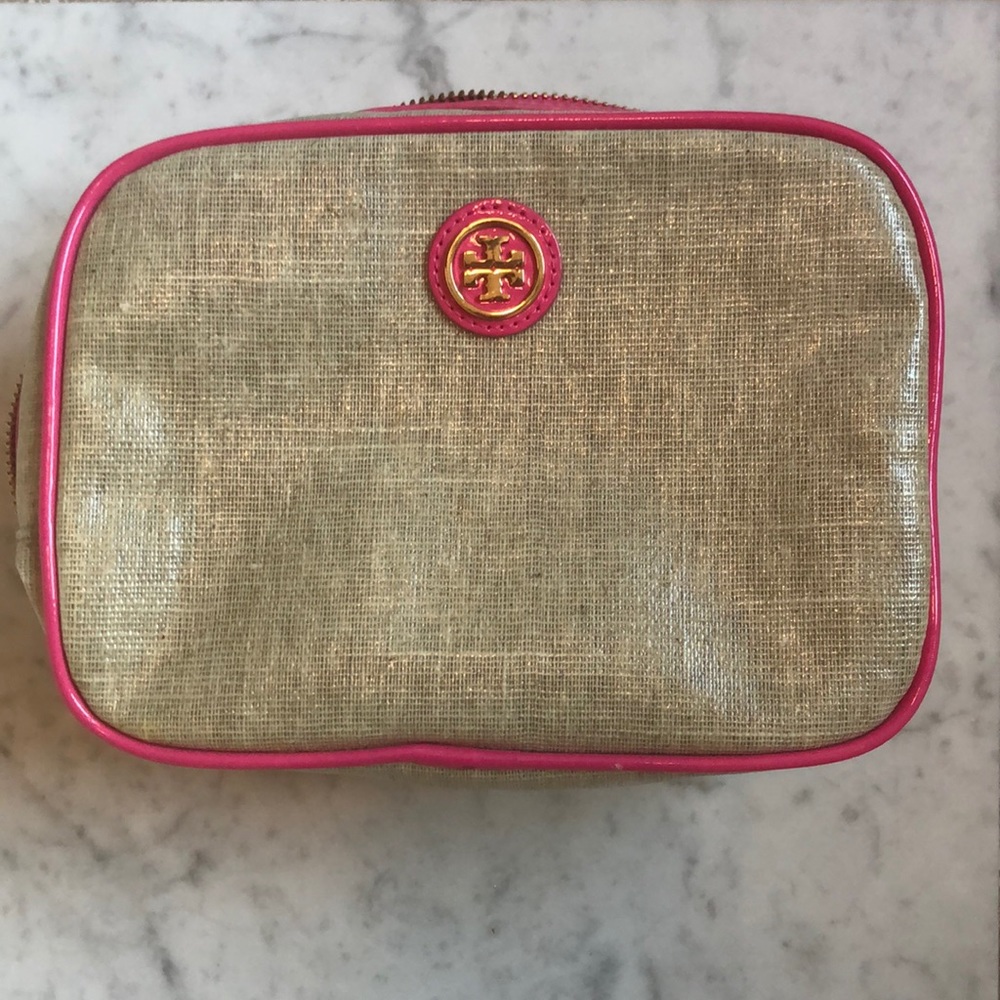 Tory Burch makeup bag/case